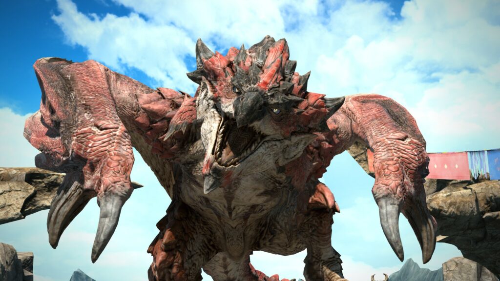 Le Rathalos vous empêche de vous soigner, il faudra utiliser des potions de Hunter !