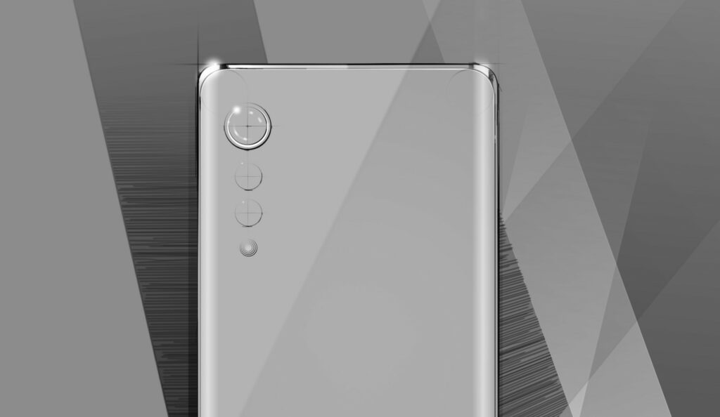 Design smartphone LG // Source : LG