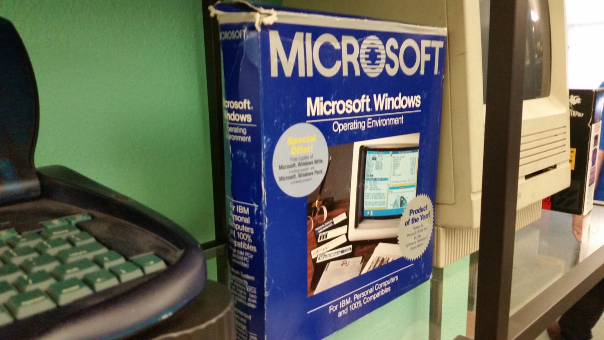 Microsoft Windows 1.0. // Source : Flickr/CC/Alex Handy