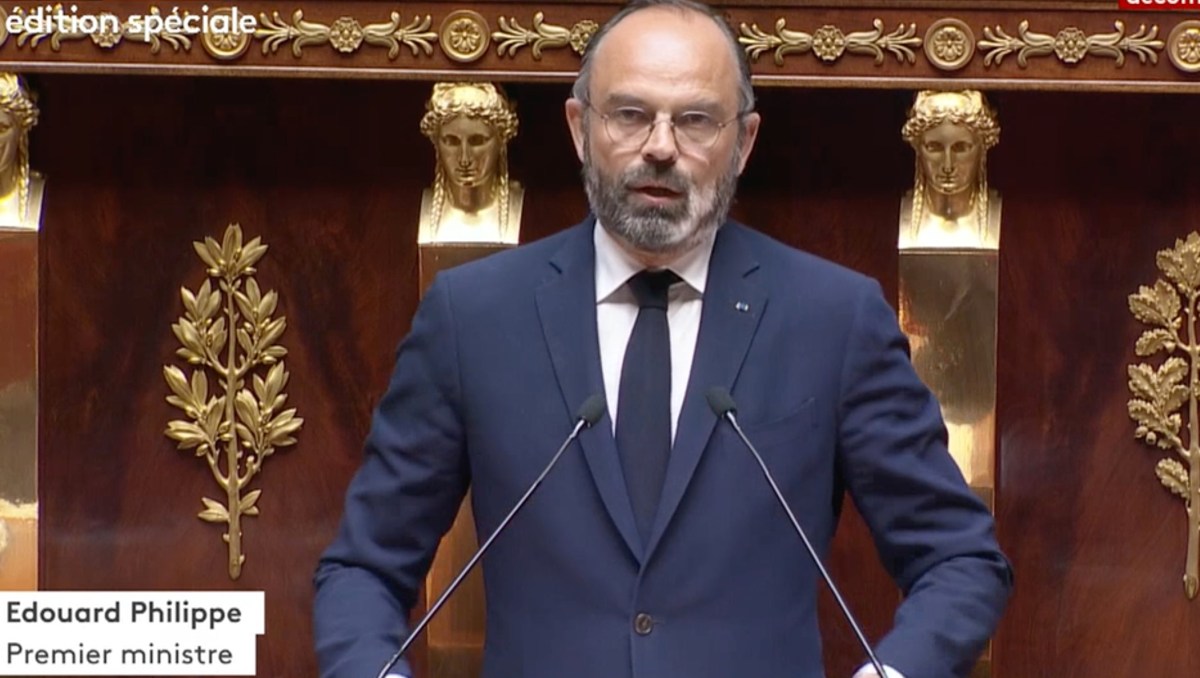 Edouard Philippe à l'AN le 28 avril