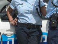 La police israélienne en 2005 // Source : Wikimedia/Mark Probst