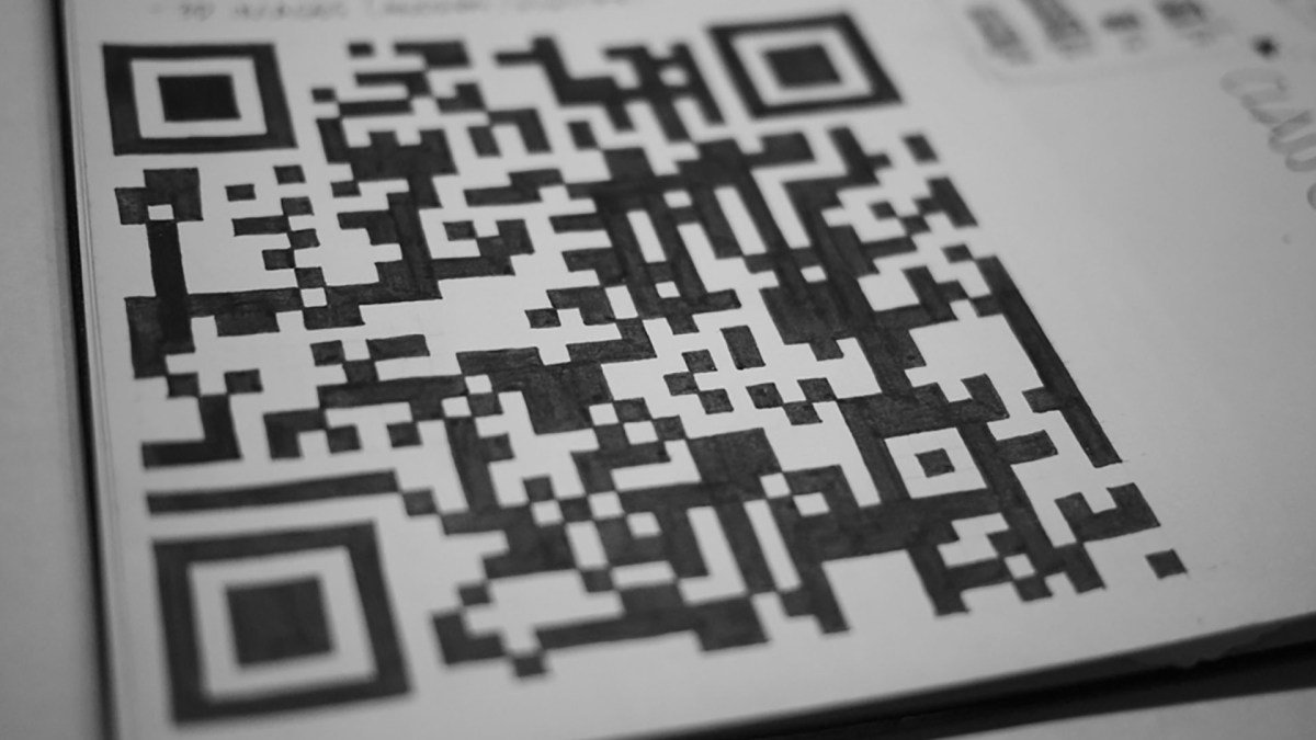 Un code QR. // Source : Lauren Manning