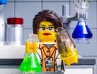 Une expérience scientifique, version Lego. // Source : Flickr/CC/clement127 (photo recadrée)