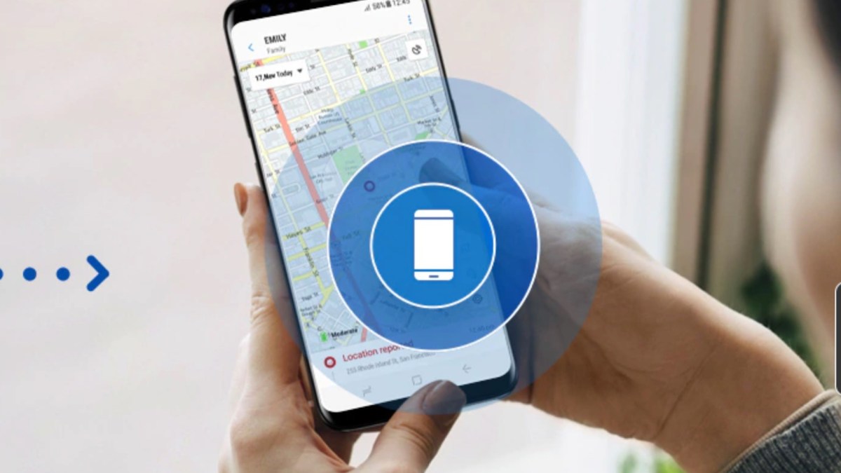 Le Localisateur SmartThings de Samsung // Source : Samsung