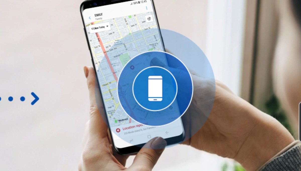 Le Localisateur SmartThings de Samsung // Source : Samsung