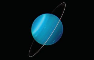 La planète Uranus. // Source : Lawrence Sromovsky, University of Wisconsin-Madison/W.W. Keck Observatory (photo recadrée)