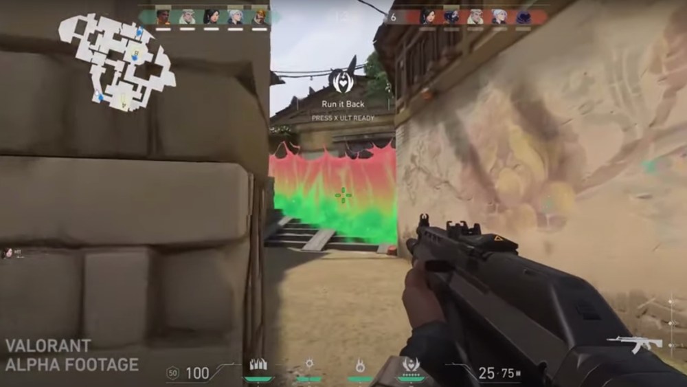 Capture d'écran de gameplay de Valorant // Source : YouTube/Valorant Capture d'écran de gameplay de Valorant // Source : YouTube/Valorant