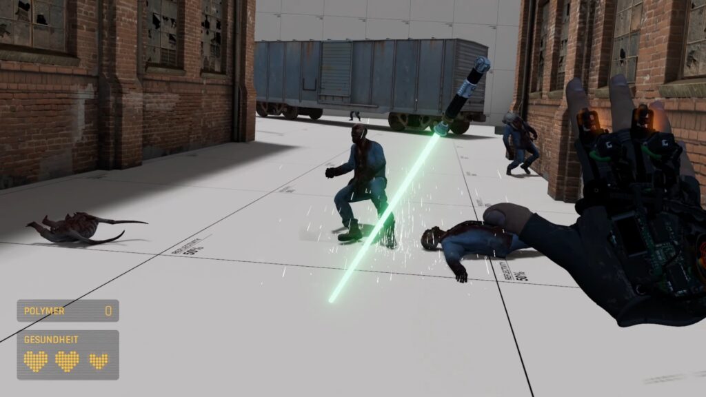 Des sabres laser dans Half-Life: Alyx // Source : Steam Workshop