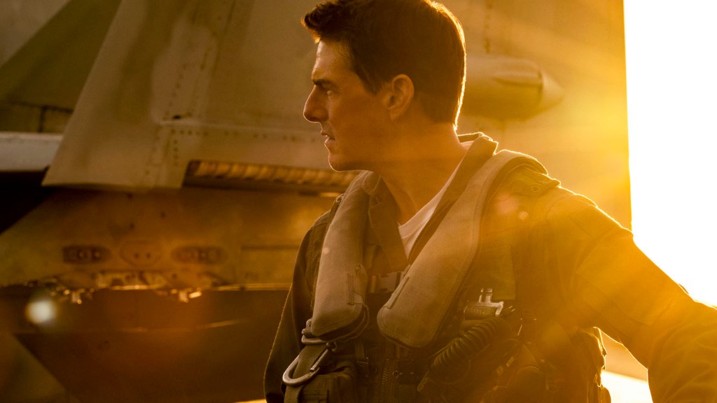 Tom Cruise dans Top Gun: Maverick  // Source : Paramount
