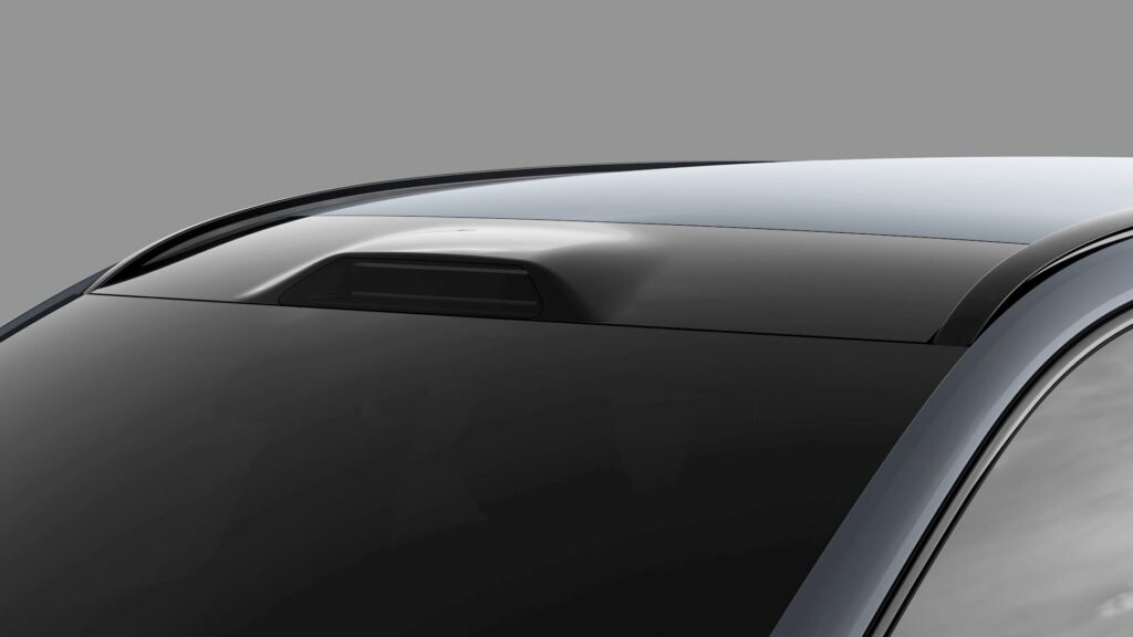 Volvo avec un LiDAR // Source : Volvo