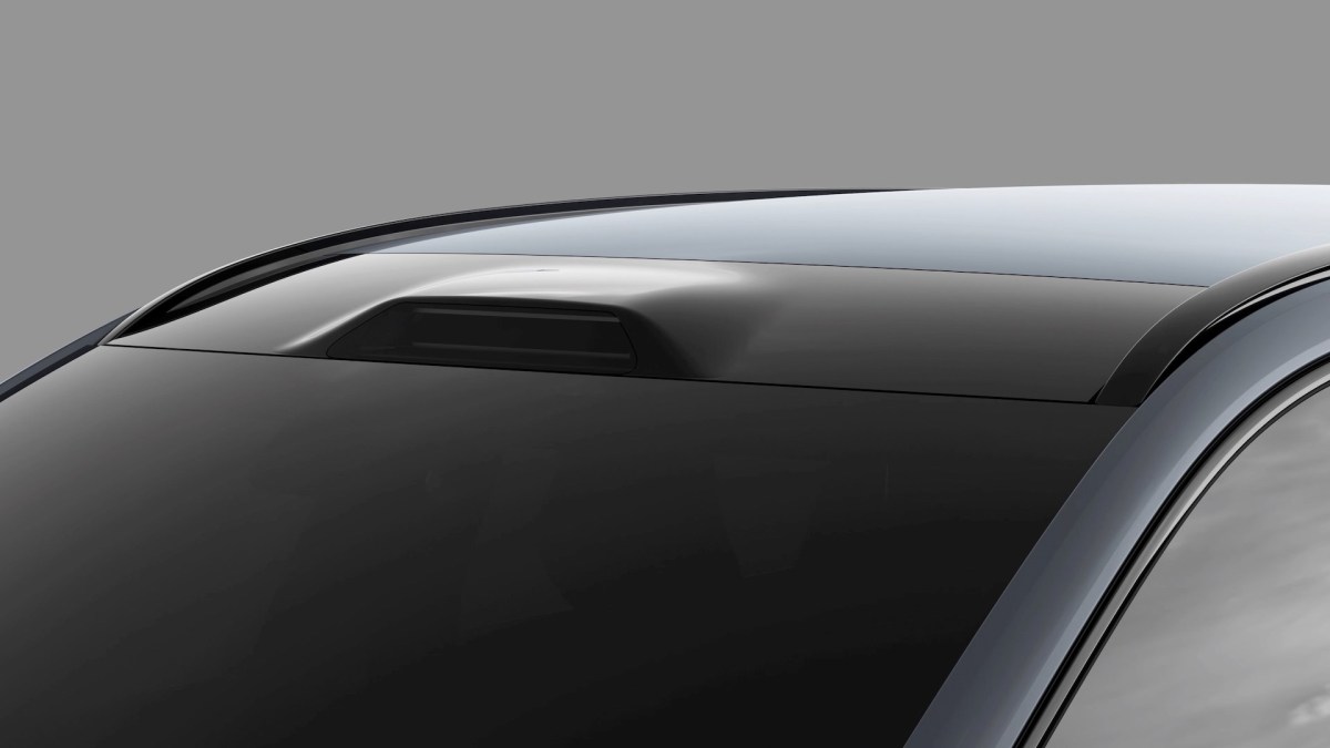 Volvo avec un LiDAR // Source : Volvo