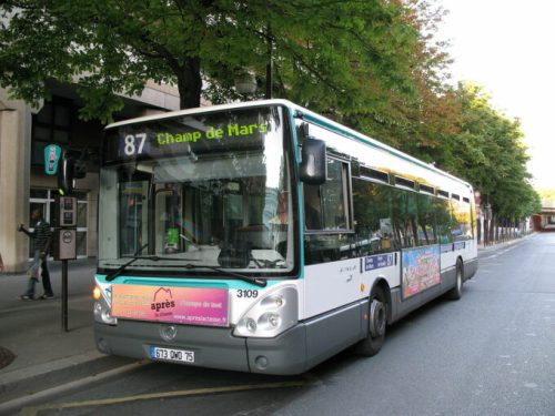 Un bus de la RATP // Source : Wikicommons