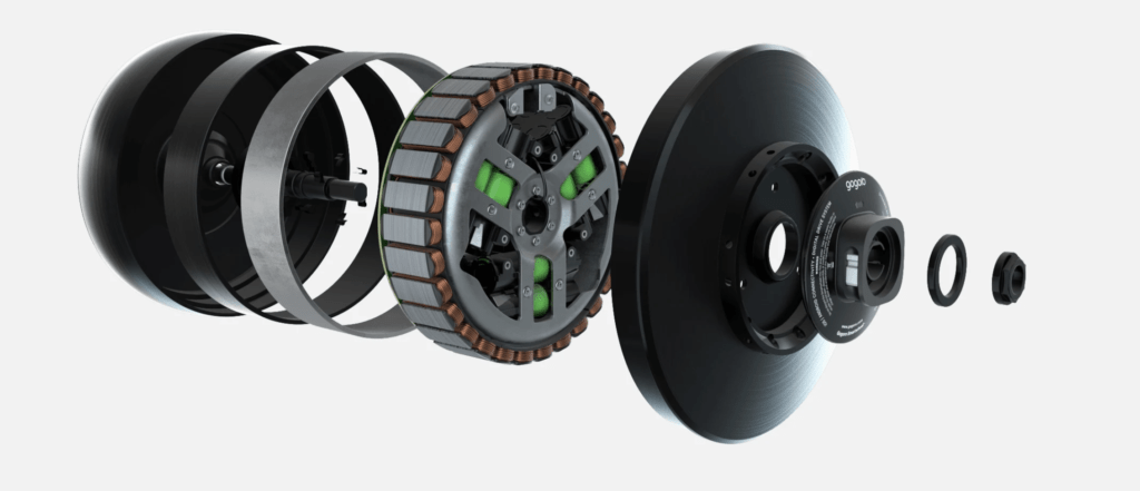 Le moteur Smartwheel // Source : Gogoro Le moteur Smartwheel // Source : Gogoro