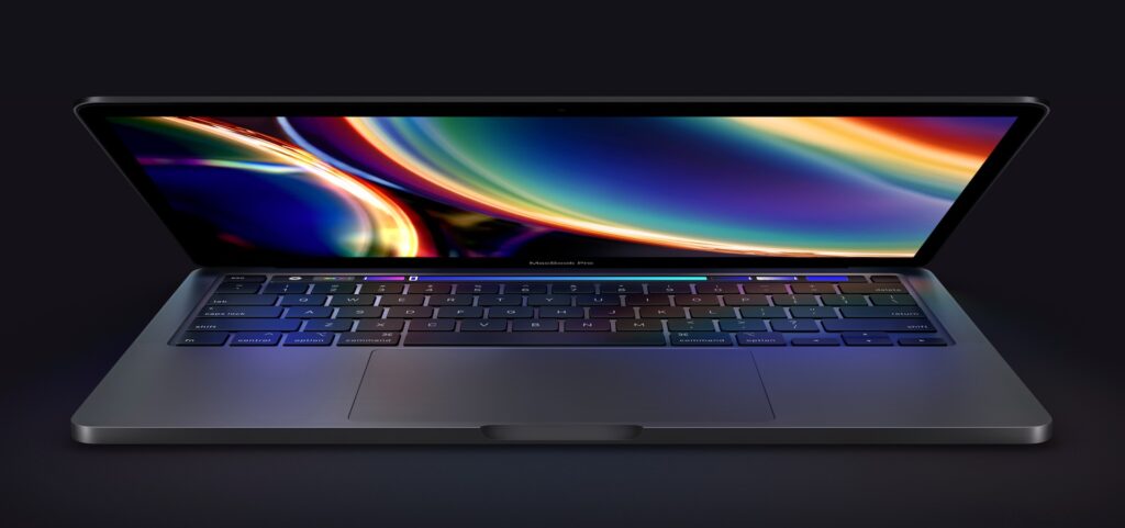 MacBook Pro 13 pouces avec Magic Keyboard (2020) // Source : Apple