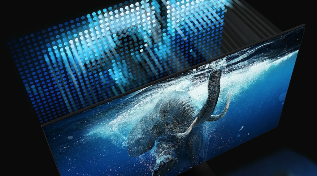 Technologie du Samsung Q95T // Source : Samsung Technologie du Samsung Q95T // Source : Samsung