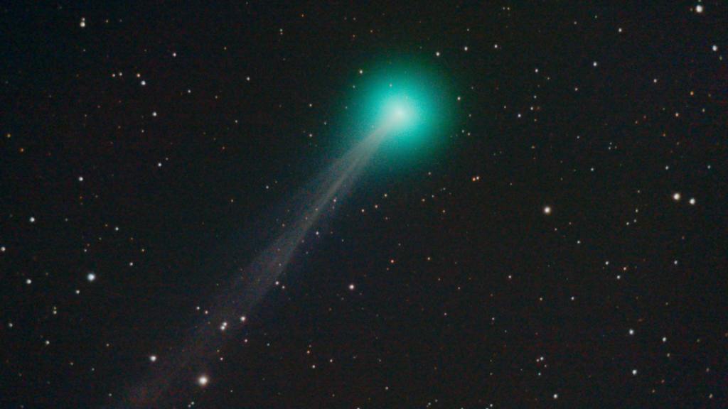 La comète Swan. // Source : Flickr/CC/Christian Gloor (photo recadrée)