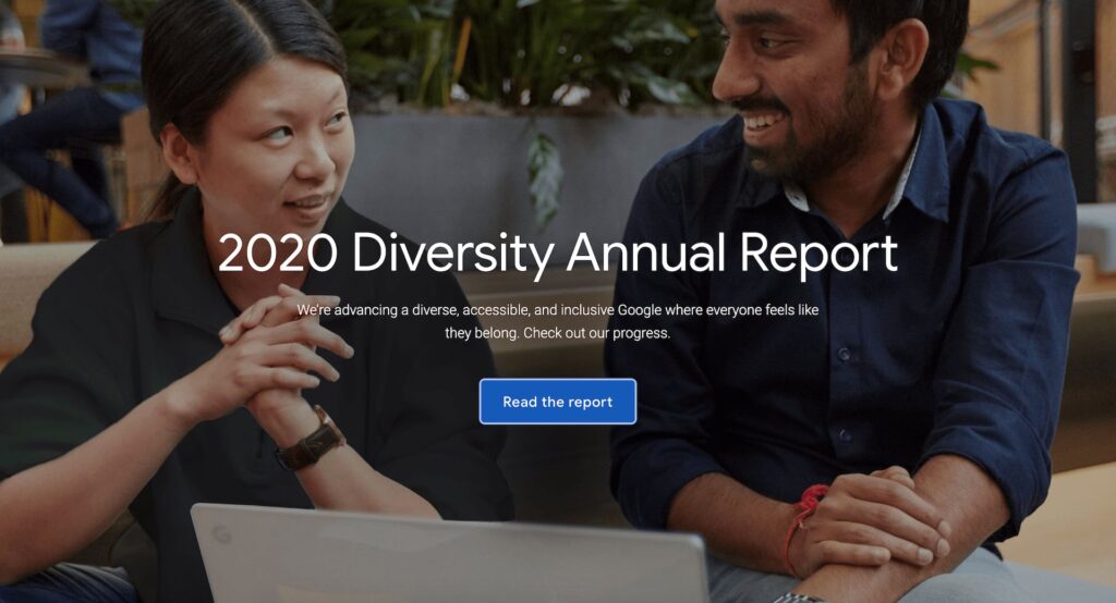 Le rapport annuel de Google sur la diversité de ses effectifs Le rapport annuel de Google sur la diversité de ses effectifs