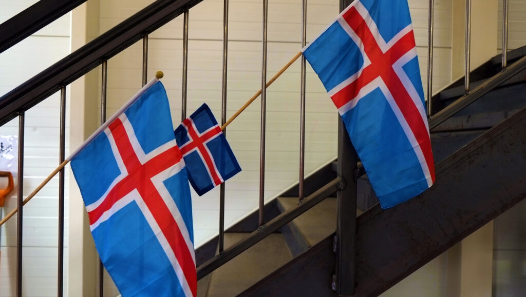 Islande drapeau