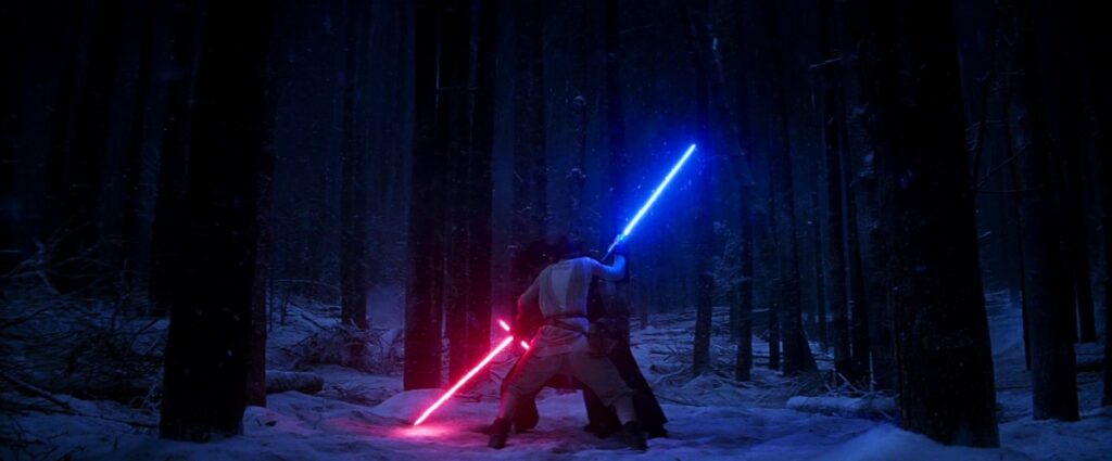 Kylo Ren vs Rey