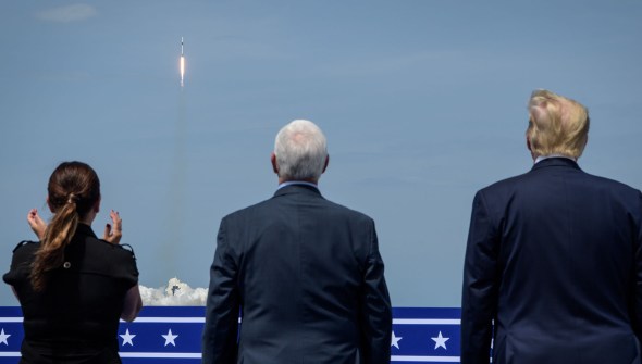 Launch America // Source : Bill Ingalls