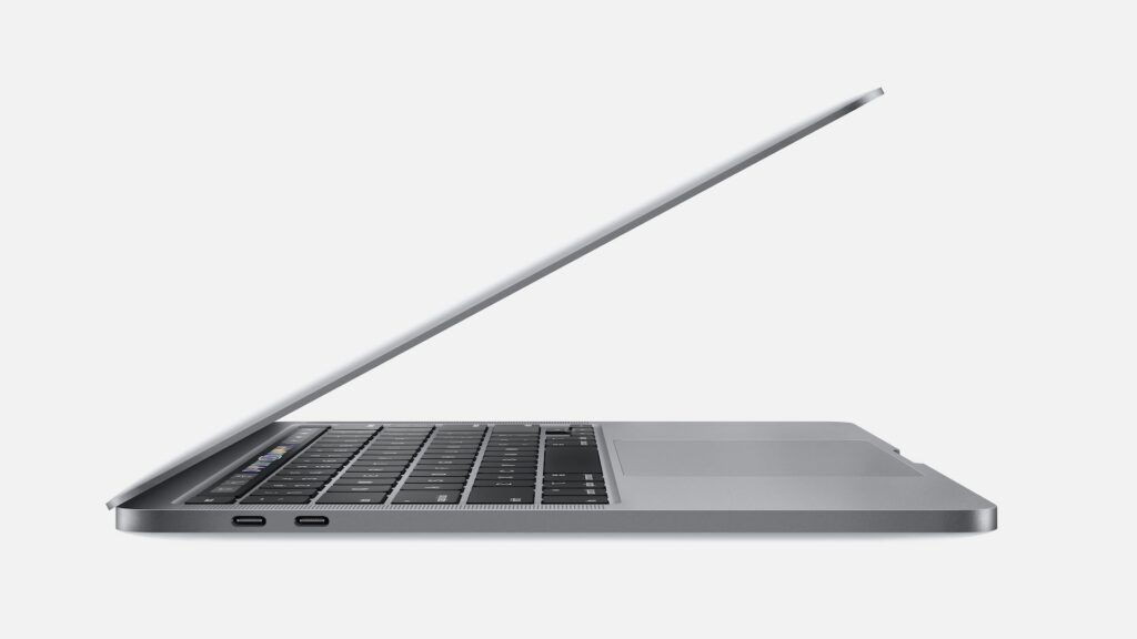 MacBook Pro 13 pouces avec Magic Keyboard (2020) // Source : Apple MacBook Pro 13 pouces avec Magic Keyboard (2020) // Source : Apple