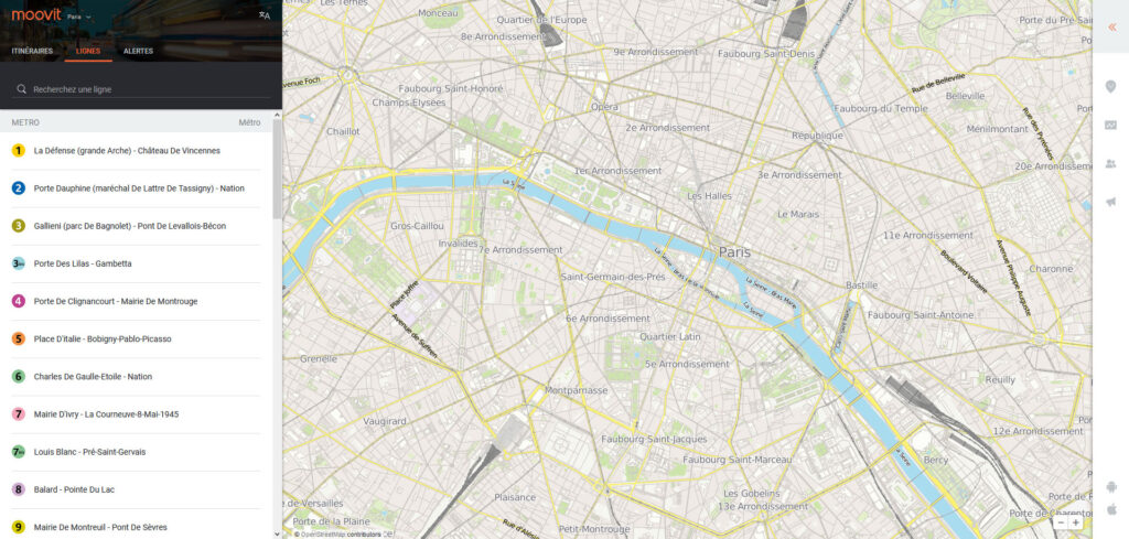 Moovit carte Moovit carte