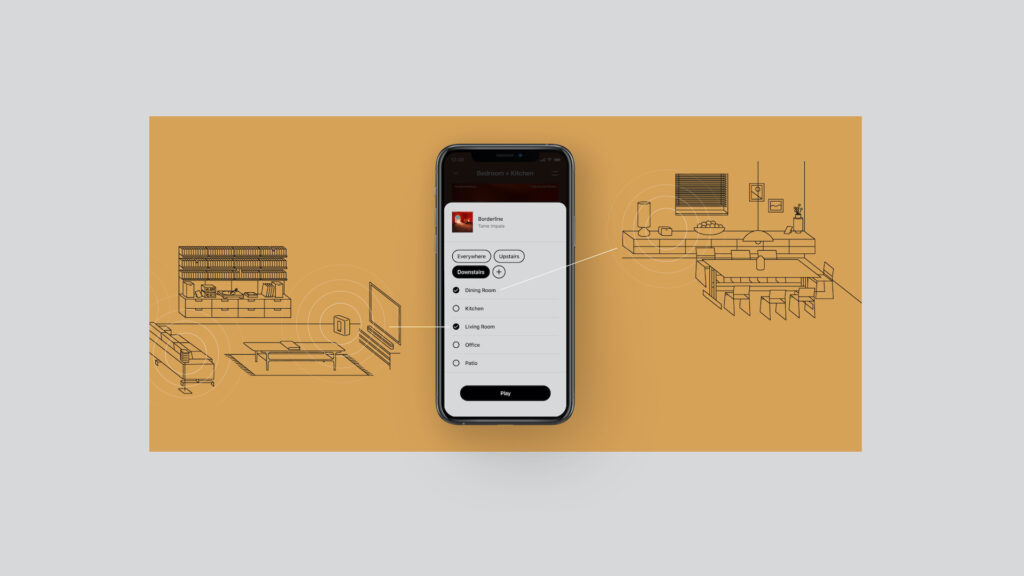 Application Sonos S2 // Source : Sonos Application Sonos S2 // Source : Sonos