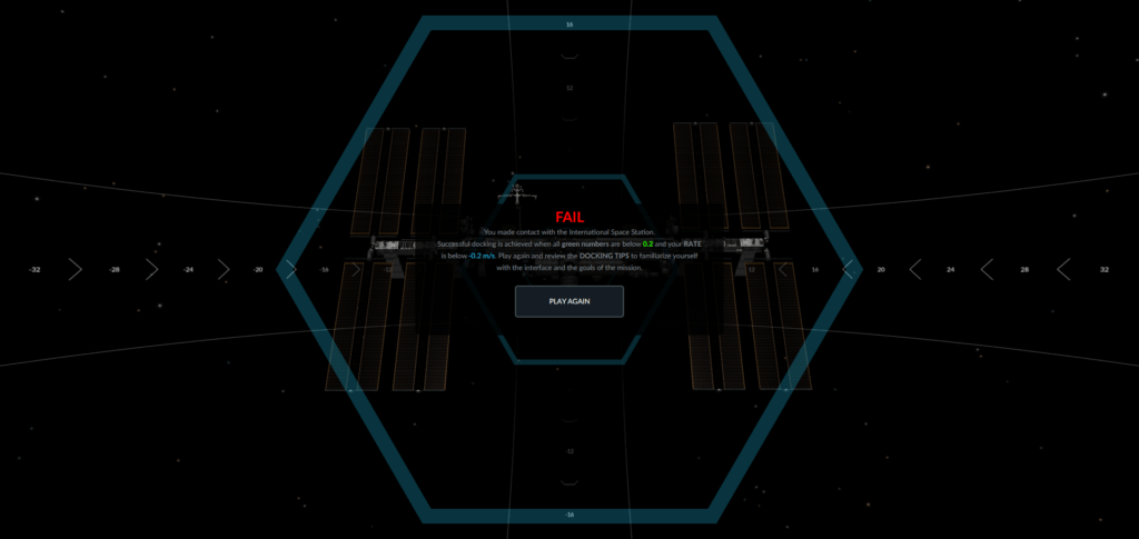 SpaceX ISS Docking Simulator