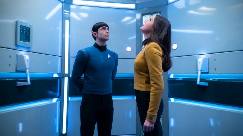 Spock et Numéro Un seront de retour dans Strange New Worlds. // Source : CBS