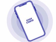 Un logo StopCovid réalisé par le gouvernement // Source : Ministère de l'Economie