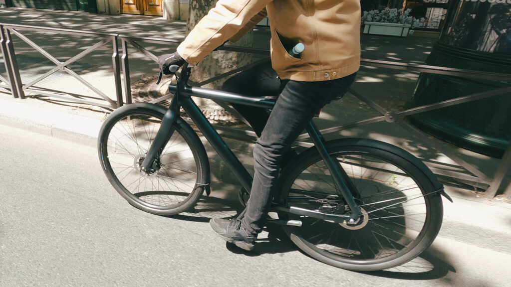 VanMoof Electrified S3 // Source : Louise Audry pour Numerama VanMoof Electrified S3 // Source : Louise Audry pour Numerama