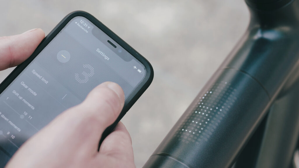 App VanMoof Electrified S3 // Source : Louise Audry pour Numerama App VanMoof Electrified S3 // Source : Louise Audry pour Numerama