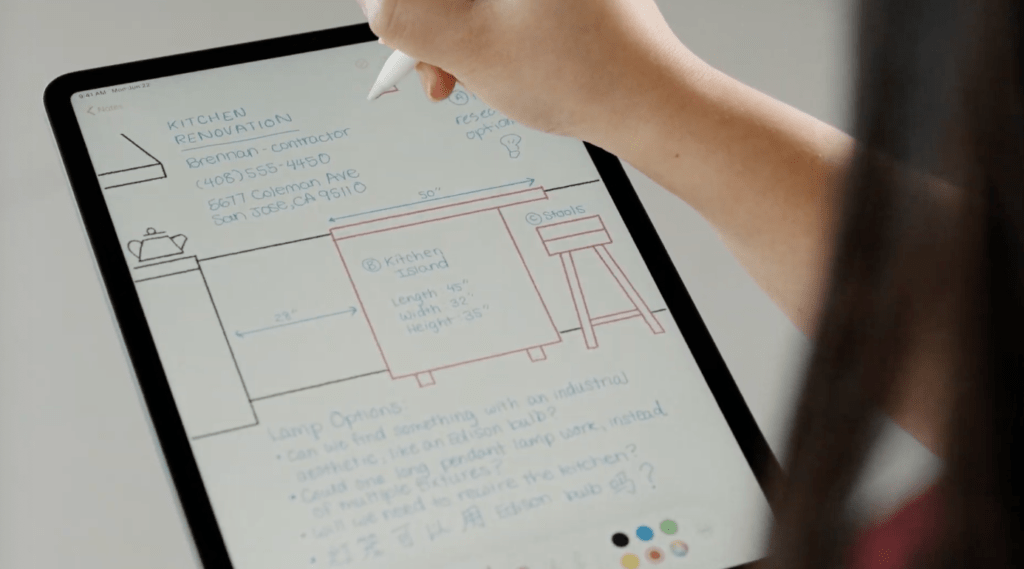 Les nouveautés de Pencil sur iPadOS Les nouveautés de Pencil sur iPadOS