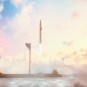 BFR SpaceX Starship spatioport // Source : SpaceX