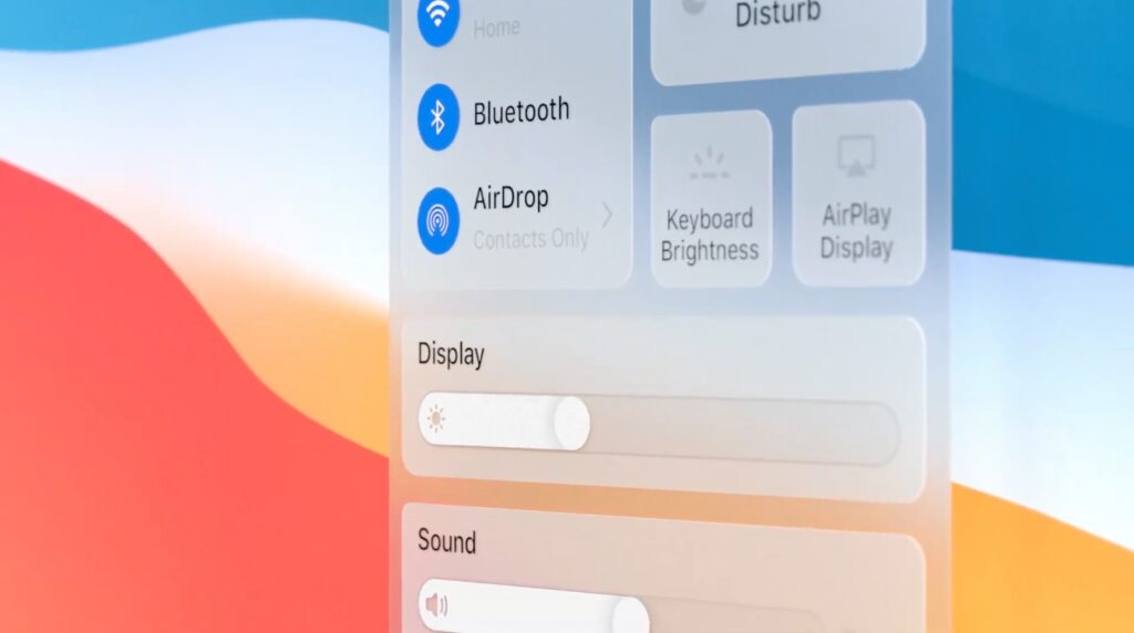 Présentation de MacOS Big Sur // Source : Apple Présentation de MacOS Big Sur // Source : Apple