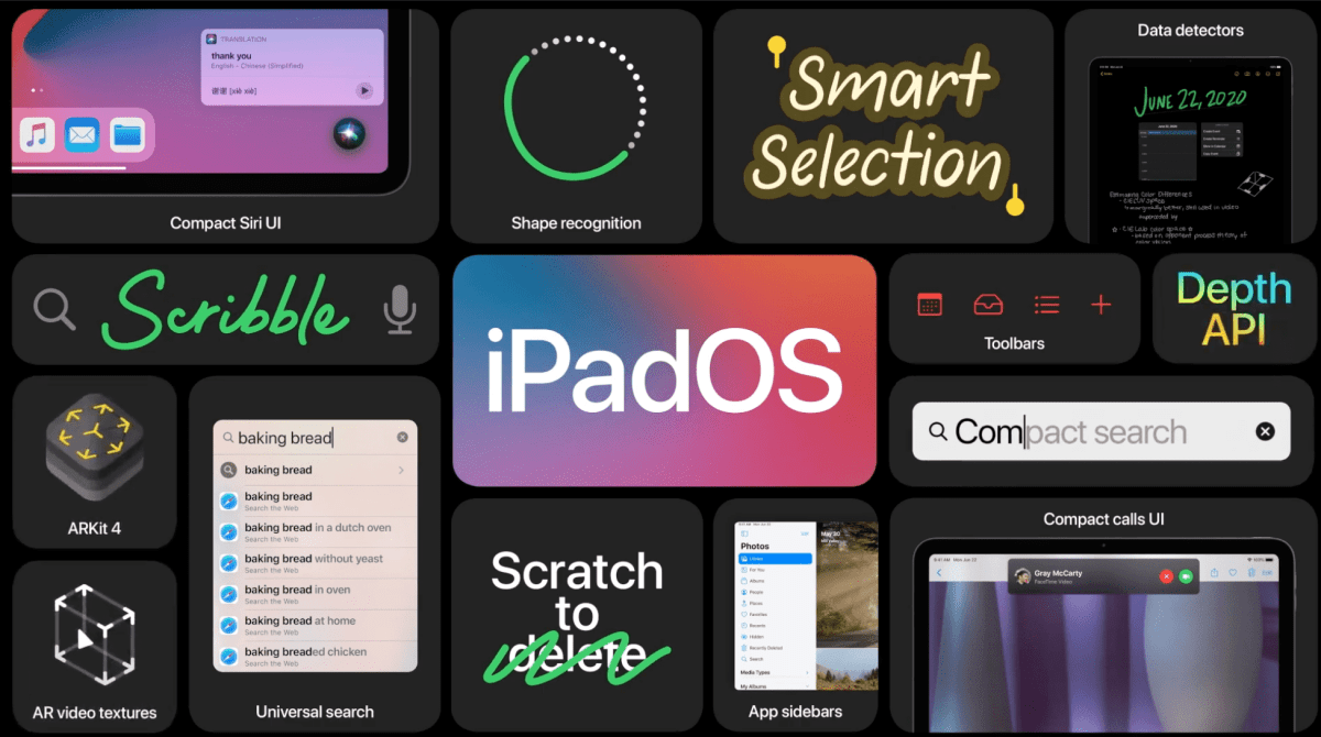 iPadOS // Source : Apple