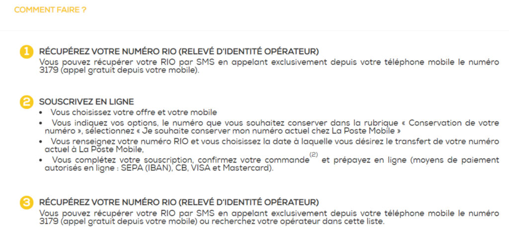 Les démarches pour conserver son numéro // La Poste Mobile Les démarches pour conserver son numéro // La Poste Mobile