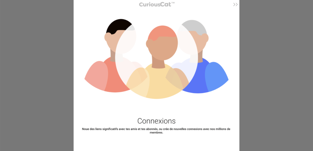 Curious Cat invite à la bienveillance, mais ce n'est pas suffisant // Source : Capture d'écran Numerama Curious Cat invite à la bienveillance, mais ce n'est pas suffisant // Source : Capture d'écran Numerama