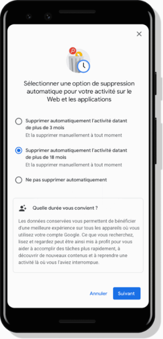 Google suppression automatique Google suppression automatique