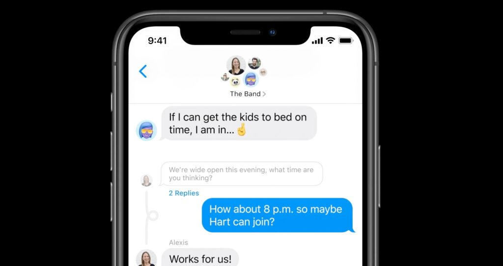 Présentation d'iOS 14 // Source : Apple Présentation d'iOS 14 // Source : Apple