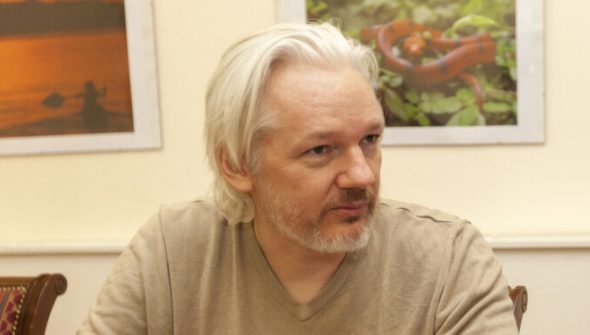 Julian Assange, en 2014. // Source : David G Silvers