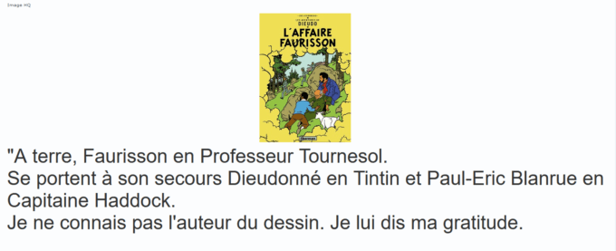 Sur les forums d'extrème droite, les détournements impliquant Robert Faurisson et Dieudonné sont nombreux