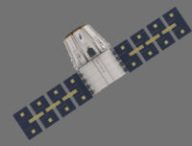Le projet de capsule SpaceX Dragon 1 en Lego. // Source : Lego Ideas/BooCrackers12