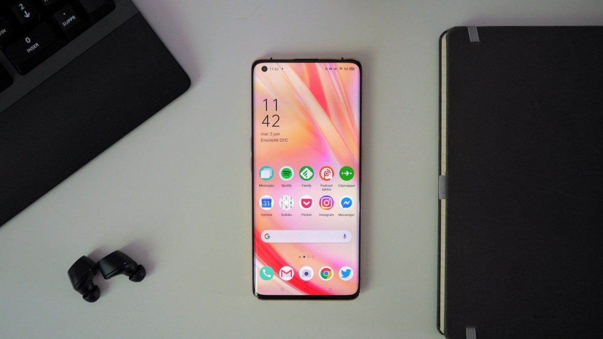 Le smartphone Oppo Find X2 Pro // Source : Humanoid xp