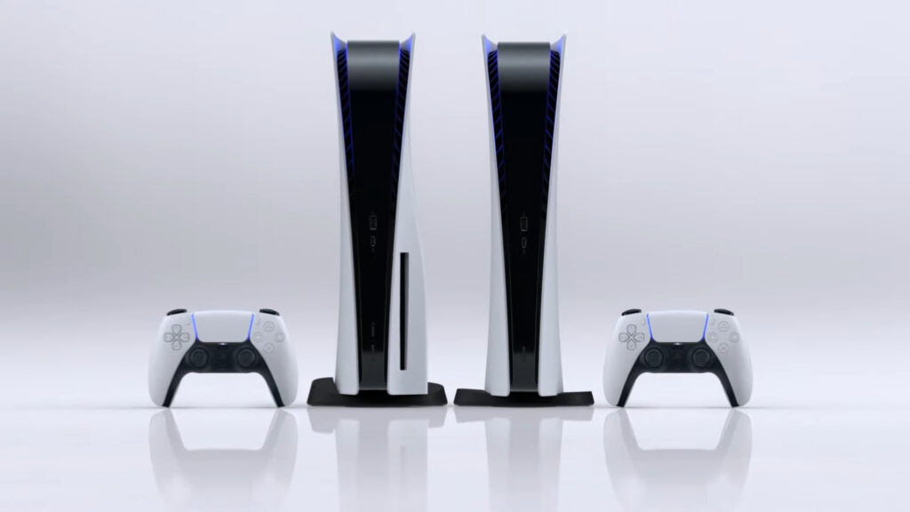 Les deux PS5 côte à côte // Source : Sony