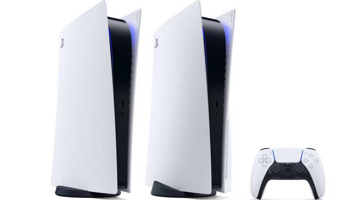 Les deux PS5  // Source : Sony