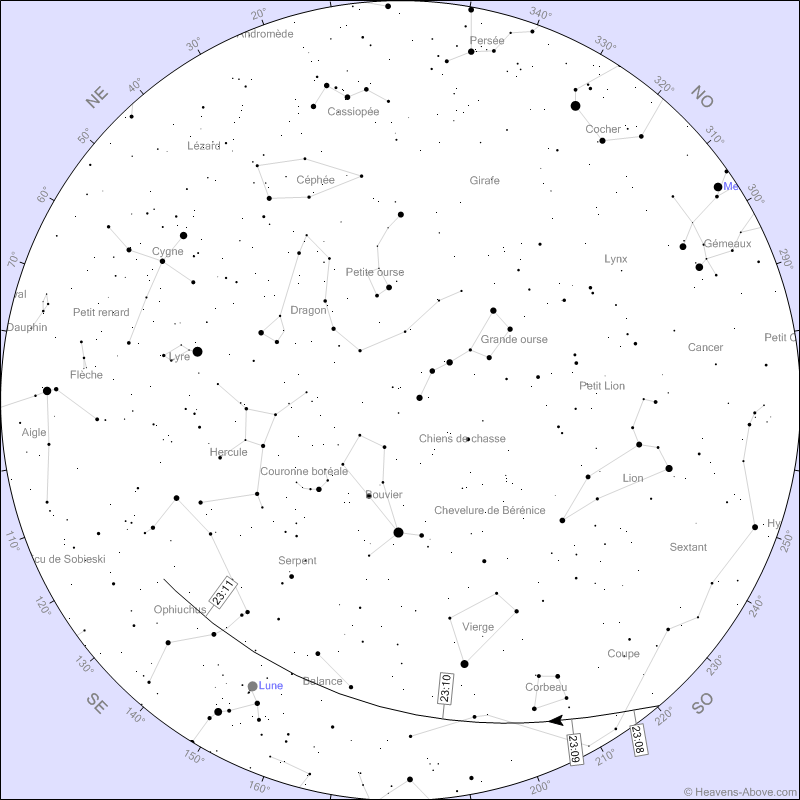 Starlink 8e tir Lune 4 juin