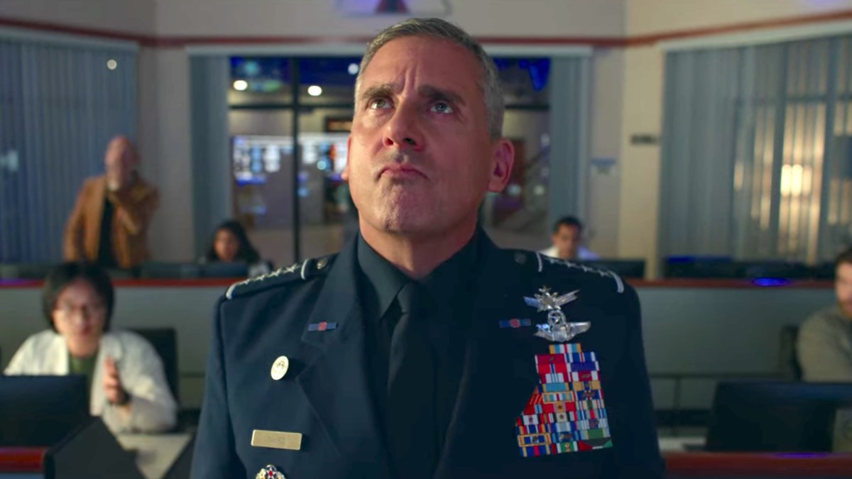 Steve Carell dans Space Force // Source : Netflix