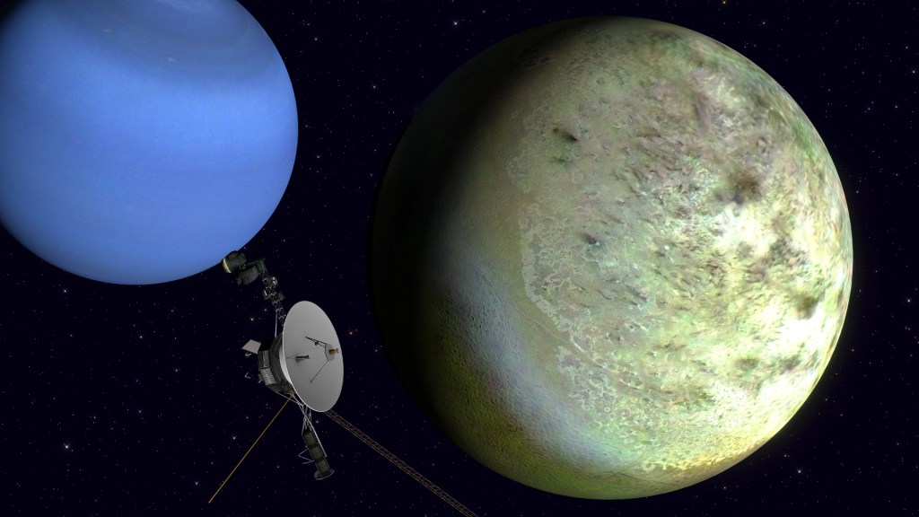 Pourquoi La Nasa Devrait Absolument Explorer Triton La Lune Bizarre De Neptune Numerama