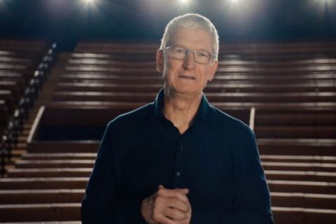 Tim Cook le 22 juin 2020 // Source : YouTube/Apple